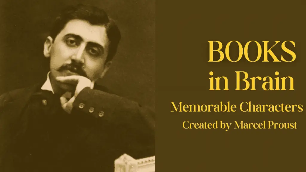 memorable characters created by marcel proust